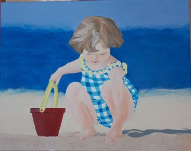 Little Child on the beach